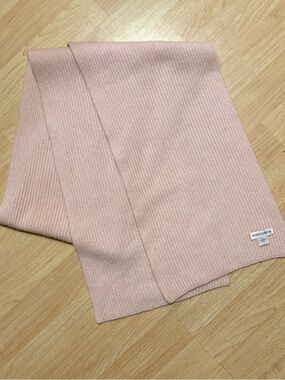Nordstrom 100% Cashmere Pink Wrap Scarf